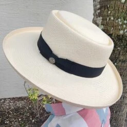 Colonel - Stetson Shantung Straw Gambler Hat 37 Colonel - Stetson Shantung Straw Gambler Hat -Hat Shop 1 427889ff 999c 4c7c 8d75 b31a69a0a4ee