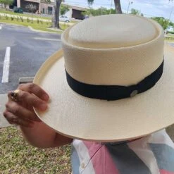 Colonel - Stetson Shantung Straw Gambler Hat 29 Colonel - Stetson Shantung Straw Gambler Hat -Hat Shop 3 0b0004f2 a2a3 48ae 983f d4f23fb771ae
