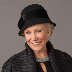 Starling - Walrus Hats Black Wool Felt Cloche Hat - H7017 17 Starling - Walrus Hats Black Wool Felt Cloche Hat - H7017 -Hat Shop 80570