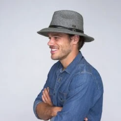 Balans Roll Up - Bailey Straw Fedora Hat -Hat Shop 81738bh bailey of hollywood balans roll up fedora charcoal 8