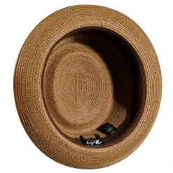 Waits - Bailey Straw Pork Pie Hat -Hat Shop 81810 CP804 AV3