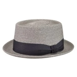 Waits - Bailey Straw Pork Pie Hat -Hat Shop 81810 SM082 MAIN