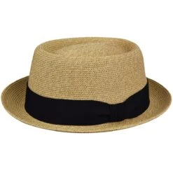 Waits - Bailey Straw Pork Pie Hat -Hat Shop 81810 SN719 MAIN