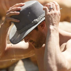 Scala Norman Mesh Sidewall Soaker Golf Outback Hat 15 Scala Norman Mesh Sidewall Soaker Golf Outback Hat -Hat Shop 948os m01