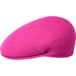 504 Previous Season Colors - Kangol Wool Flat Cap -Hat Shop H 0258BC ELECTRIC PINK grande 1