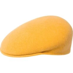 504 Previous Season Colors - Kangol Wool Flat Cap -Hat Shop H 0258BC WARM APRICOT 1