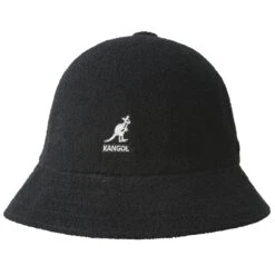 Kangol Bermuda Casual Wool Bucket Hat -Hat Shop H 0397BC BLK