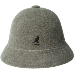 Kangol Bermuda Casual Wool Bucket Hat -Hat Shop H 0397BC CONCRETE