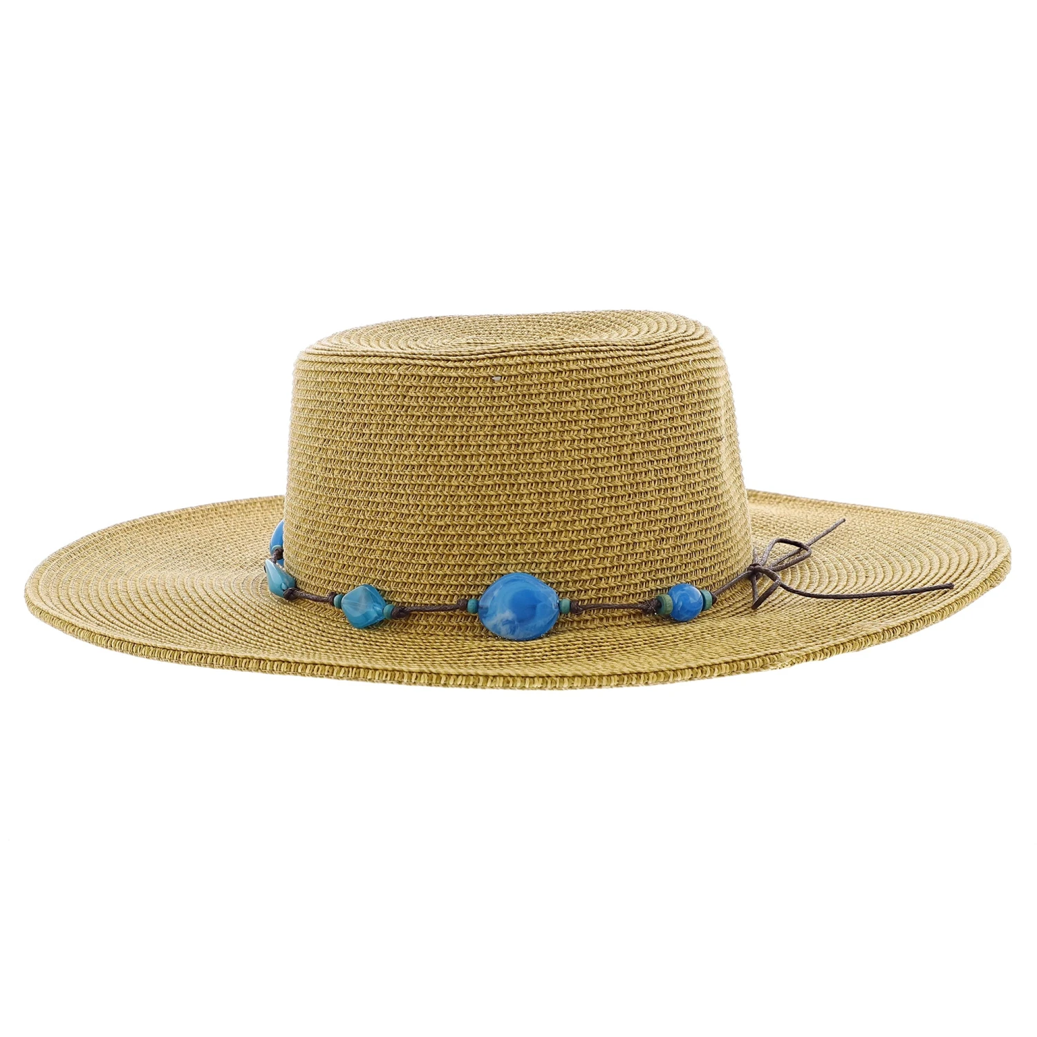 Sophisticated Sun - Jeanne Simmons Natural Paper Braid Wide Brim Hat - 1480 4 Sophisticated Sun - Jeanne Simmons Natural Paper Braid Wide Brim Hat - 1480 - Image 4