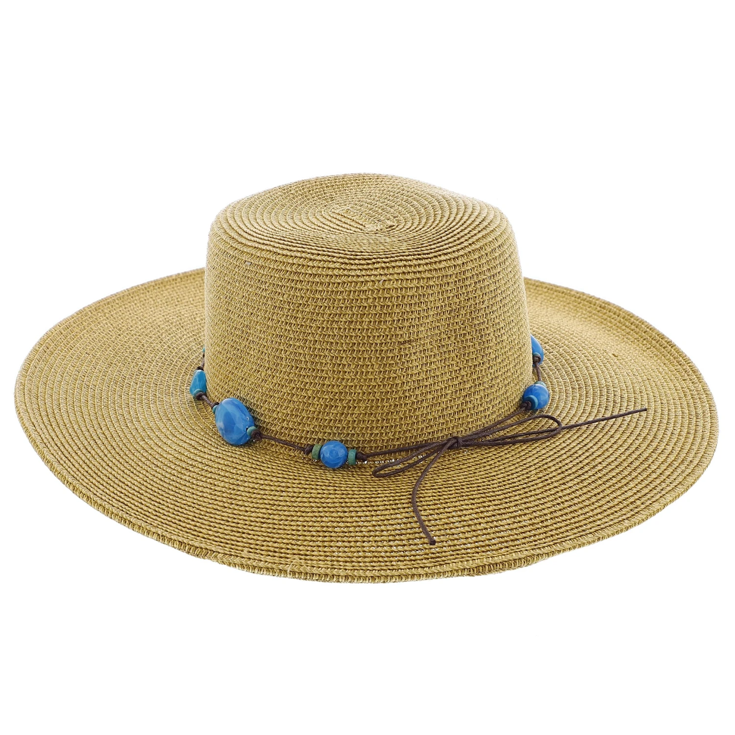 Sophisticated Sun - Jeanne Simmons Natural Paper Braid Wide Brim Hat - 1480 5 Sophisticated Sun - Jeanne Simmons Natural Paper Braid Wide Brim Hat - 1480 - Image 5