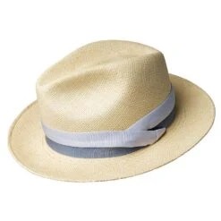 Cuban - Bailey Genuine Panama Hat -Hat Shop H 22776BH NATBLU 0a