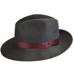 Busken - Bailey Fedora Wool Hat -Hat Shop H 71615 Charcoal