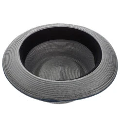 Carver - Bailey Straw Pork Pie Hat -Hat Shop H 81739 GREY 5a 980b6daa 3a28 42c6 85f3 150208454e06