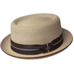 Carver - Bailey Straw Pork Pie Hat -Hat Shop H 81739 NAT 0a