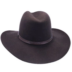 Biltmore Huntley Wool Fedora Hat -Hat Shop H BF03P6 CHOC 6a