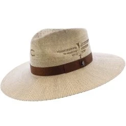 Mexico Shore - Charlie 1 Horse Straw Fedora Hat - CSMXSH