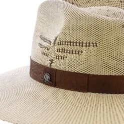 Mexico Shore - Charlie 1 Horse Straw Fedora Hat - CSMXSH -Hat Shop H CSMXSH 4