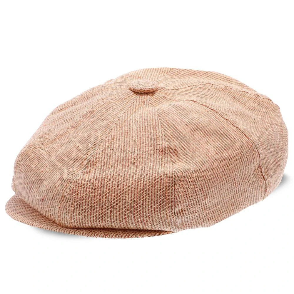 Willowbrook Dobbs Linen Blend Flat Cap 2 Willowbrook Dobbs Linen Blend Flat Cap - Image 2