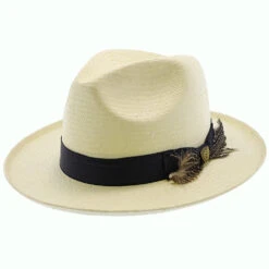 Arlo Dobbs Straw Hat -Hat Shop H DSARLO NATNAVY 0a 4a54fcfd 3cc8 4e34 a495 88d818aa6073