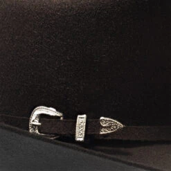 Justin 3X Rodeo Wool Felt Western Hat -Hat Shop H JF0342 BLK 4a