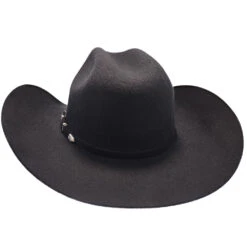 Justin 3X Americana Wool Felt Western Hat -Hat Shop H JFAMER BLK 6a
