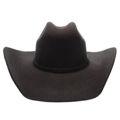 Justin 3X Dixon Wool Felt Western Hat -Hat Shop H JFDIXN BLK 1a