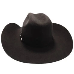 Justin 3X Dixon Wool Felt Western Hat -Hat Shop H JFDIXN BLK 5a