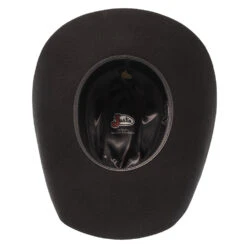 Justin 3X Dixon Wool Felt Western Hat -Hat Shop H JFDIXN BLK 6a