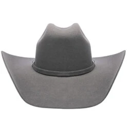 Justin 3X Denton Wool Felt Western Hat -Hat Shop H JFDNT2 SMOKE 2a