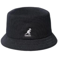 Kangol Tropic Bin Polyester Bucket Hat -Hat Shop H K3299HT BLK 0a