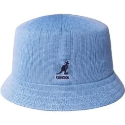 Kangol Tropic Bin Polyester Bucket Hat -Hat Shop H K3299HT LTBLU 0a