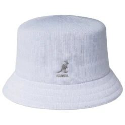 Kangol Tropic Bin Polyester Bucket Hat -Hat Shop H K3299HT WHT 0a