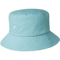 Washed Bucket - Kangol Cotton Bucket Hat -Hat Shop H K4224HT BLUE