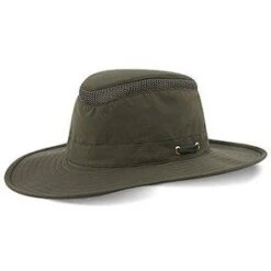 Tilley LTM6 Airflo - Wide Brim Nylon Outback Hat -Hat Shop H LTM6 OLIVE