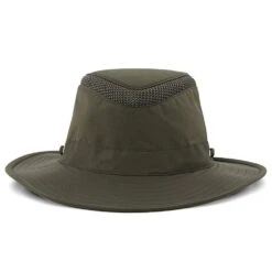 Tilley LTM6 Airflo - Wide Brim Nylon Outback Hat -Hat Shop H LTM6 OLIVE 1a