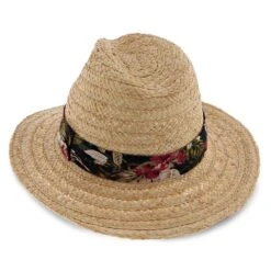 Maui - H-MR207 - Scala 100% Raffia Straw Safari Hat 10 Maui - H-MR207 - Scala 100% Raffia Straw Safari Hat -Hat Shop H MR207 NAT 3a