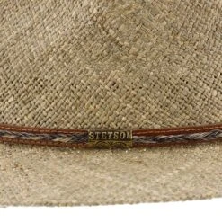 Dunraven - Stetson Seagrass Straw Fedora Hat - OSDNRV -Hat Shop H OSDNRV 5