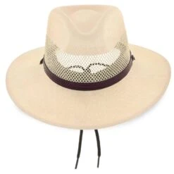 Lodge - Stetson Palm Straw Panama Hat -Hat Shop H OSLDGE NAT 1a