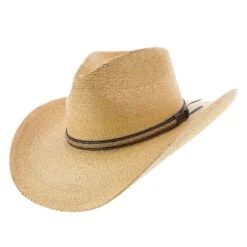 Sawmill - Stetson Palm Straw Western Hat - OSSMIL