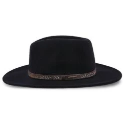 Stetson Linwood Wool Felt Western Hat -Hat Shop H OWLNWD BLK 2a