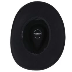 Stetson Linwood Wool Felt Western Hat -Hat Shop H OWLNWD BLK 8a
