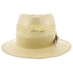 San Francisco - Stacy Adams Toyo Fedora Hat -Hat Shop H SA664 BEIGE 1