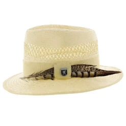 San Francisco - Stacy Adams Toyo Fedora Hat -Hat Shop H SA664 BEIGE 2