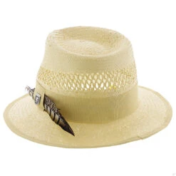San Francisco - Stacy Adams Toyo Fedora Hat -Hat Shop H SA664 BEIGE 3