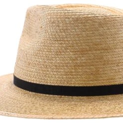 Oak Colored Tear Drop - Natural Hand Woven Guatemalan Palm Hat -Hat Shop H SB104 OAK04