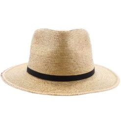 Oak Colored Tear Drop - Natural Hand Woven Guatemalan Palm Hat -Hat Shop H SB104 OAK06