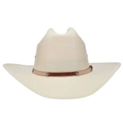 Grant T - Stetson Shantung Straw Western Hat -Hat Shop H SSGRNT NAT 1a