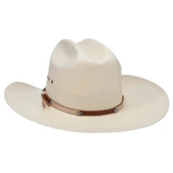 Grant T - Stetson Shantung Straw Western Hat -Hat Shop H SSGRNT NAT 5a