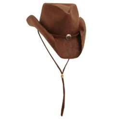 The Rider - Scala ST11OS Shapeable Toyo Western Hat -Hat Shop H ST11OS CHOC 0