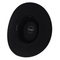 Black Hawk - Stetson Felt Gambler Hat - SWBKHK -Hat Shop H SWBKHK BLACK 6